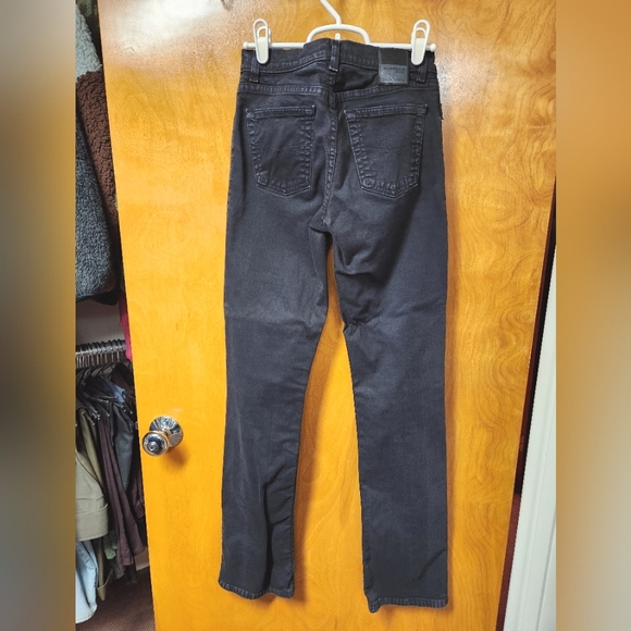 Buffalo David Bitton Women's Low Rise Stretch Skinny Jeans in Black 24 - Picture 3 of 9